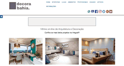Desktop Screenshot of decorabahia.com